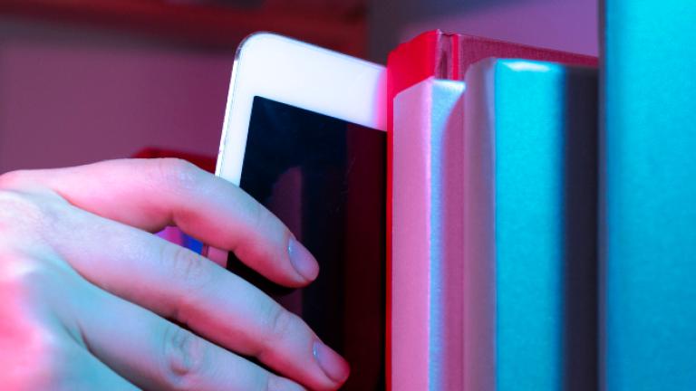 Preferir una tablet sobre un libro